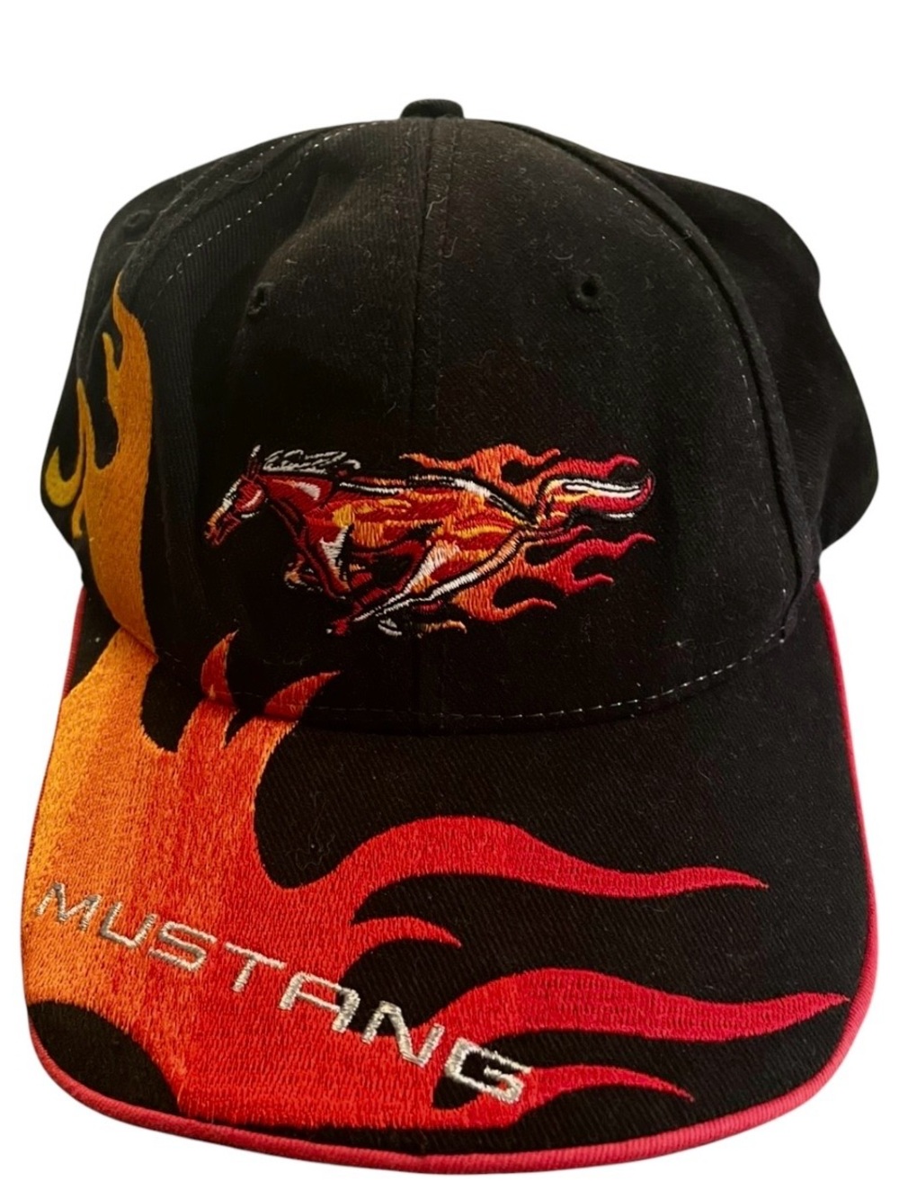 Ford Mustang Flame Hat O/S